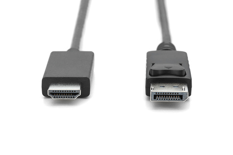DIGITUS DisplayPort adapter cable - DP male/HDMI type-A male - 1 m