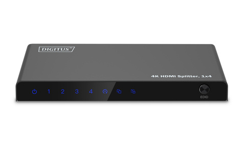 DIGITUS 4K HDMI Splitter 1 Input > 4 Output