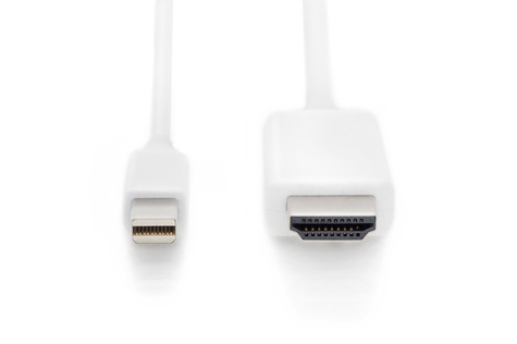 DIGITUS Mini DisplayPort Adapterkabel, mDP - HDMI type A - 2 m