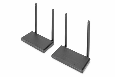 DIGITUS Wireless HDMI KVM Extender set, 200 m - Wi-Fi 5