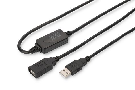 DIGITUS DIGITUS USB 2.0 Repeater Cable - USB to USB - 15 m