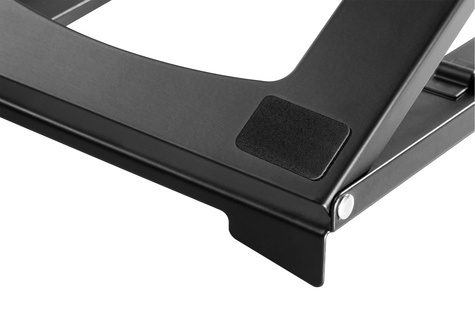 DIGITUS Metalen laptopstandaard - 10-15" - zwart