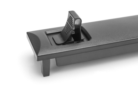 DIGITUS NWSZ Blind Cover 19" 1U Digitus, Snap-In, Materiaal ABS Kleur black