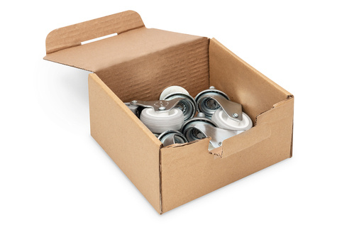 DIGITUS Professional Vergrendelbare loopwieltjes voor standaard wandbehuizing Unique