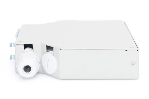 DIGITUS Professional DIN-rails splitterbox voor 8LC/DX koppelingen