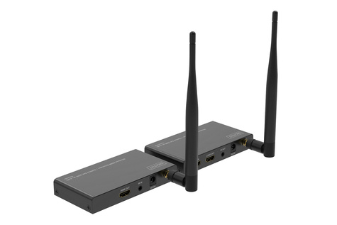 DIGITUS Wireless HDMI Extender/Splitter Set 100m,1x4,Full HD