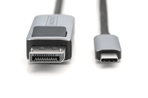 DIGITUS Video adapter cable - DisplayPort to 24 pin USB-C - 2 m