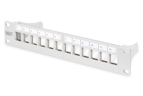 DIGITUS DIGITUS Professional 8p - patch panel - 1U - 10"
