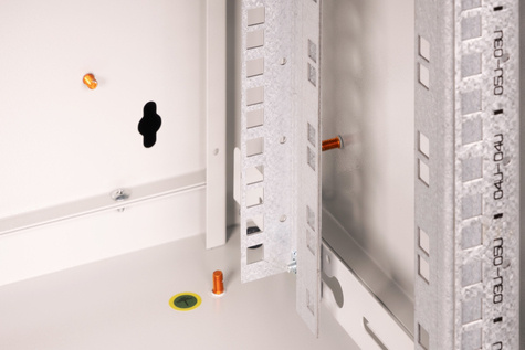 DIGITUS 7HE Wandbehuizing, Unique 420x600x450 mm, kleur grijs (RAL 7035)