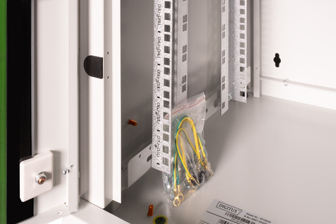 DIGITUS 7HE Wandbehuizing, Unique 420x600x450 mm, kleur grijs (RAL 7035)