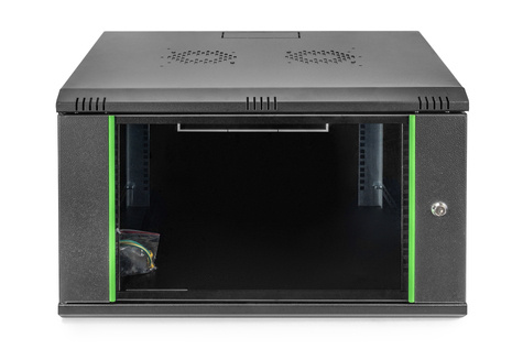 DIGITUS DIGITUS 7HE Wandbehuizing 416x600x600 mm, kleur Zwart (RAL 9005)