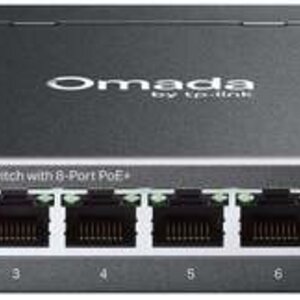 TP-Link TP-Link Omada 8-Port Gigabit Easy Managed Switch  with 8-Port PoE+