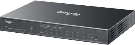 TP-Link Omada 10-Port Gigabit Easy Managed Switch with 8-Port PoE+