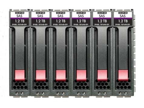HPE HPE vaste schijf - 900 GB - SAS 12Gb/s (pak van 6)