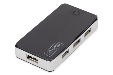 DIGITUS USB hub - 7 ports