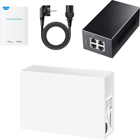 Cudy POE Injector PoE220 - 2 kanaal 30Watt