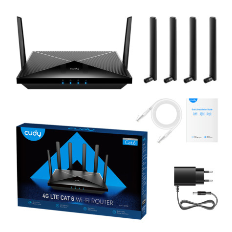 Cudy AC1200 Wi-Fi 4G LTE-Cat6 Gigabit Router