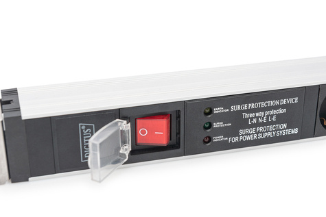 DIGITUS Stekkerdoos 5-voudig veiligheidscontact 2m