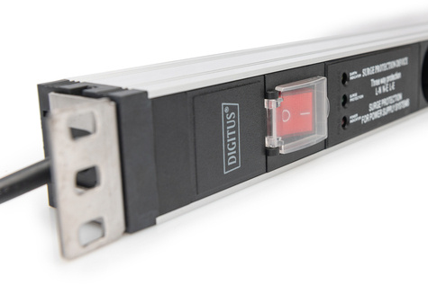 DIGITUS Stekkerdoos 5-voudig veiligheidscontact 2m