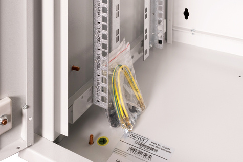 DIGITUS Wandkast Unique serie grijs 16H 600x450 mm