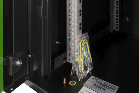 DIGITUS Professional Wandbehuizing serie Unique - 600x600 mm (BxD) - 7U