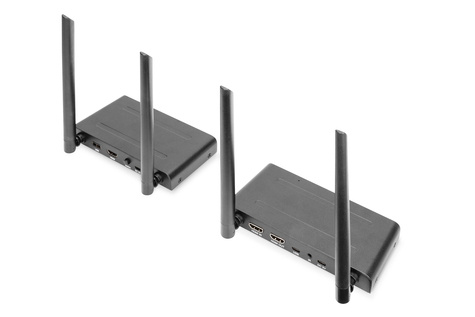 DIGITUS Wireless HDMI KVM Extender set, 200 m - Wi-Fi 5