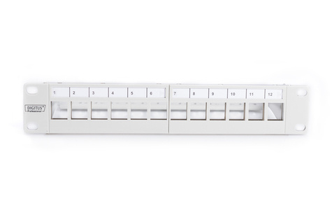 DIGITUS Professional 8p - patch panel - 1U - 10"