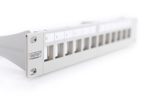 DIGITUS Professional 8p - patch panel - 1U - 10"