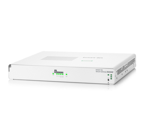 HPE HPE Networking Instant On Secure Gateway 5-port SmartRate 2.5G PoE+ 64W SG2505P EU en