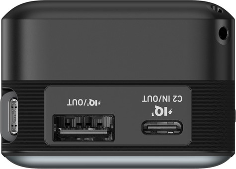 Anker Nano Power Bank (10 000 mAh 45W Built-In Retractable USB-C Cable) Black