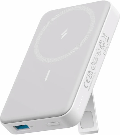 Anker Anker 633 Magnetic Wireless Power Bank 10000mAh 15W with 27W USB C port White