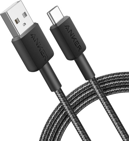 Anker Anker 322 USB-A to USB-C Cable Nylon 0.9M Black