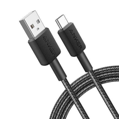 Anker Anker 322 USB-A to USB-C Cable Nylon 1.8M Black