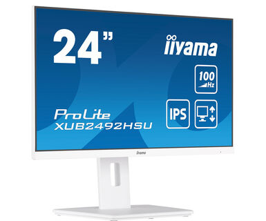 Iiyama LED-Display ProLite XUB2492HSU-W6 - 61 cm (24") - 1920 x 1080 Full HD
