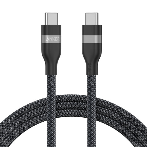 Anker Anker USB-C to USB-C Cable (1.8m Upcycled-Braided) Black