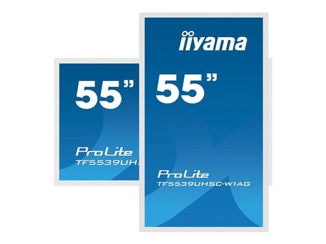 Iiyama 55i PCAP WHITE Anti-glare Bezel Free 15-Points Touch Screen