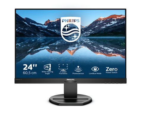 Philips Philips B-Line - 24 inch - WUXGA IPS LED Monitor - 1920x1200 - Pivot / HAS / Speakers