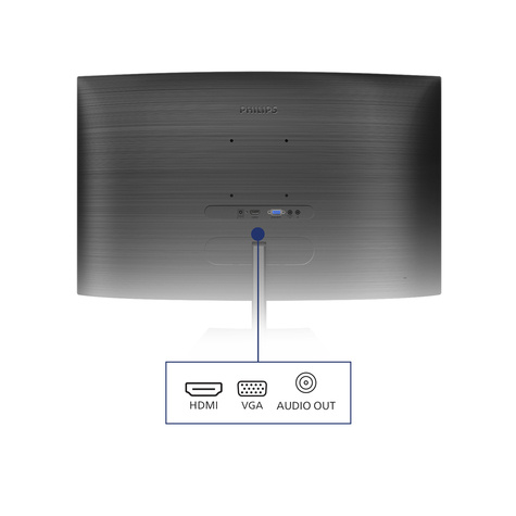 Philips Curved LED-Display E-line 241E1SCA - 61 cm (24") - 1920 x 1080 Full HD