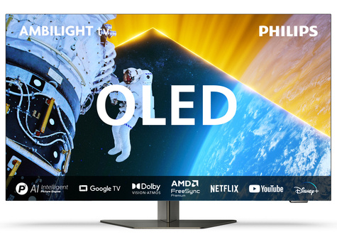 Philips Philips 48OLED809 - 48" diagonale klasse OLED TV - Smart TV - Google TV - 4K UHD (2160p) 3840 x 2160 - HDR