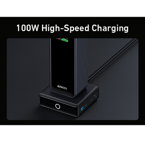 Anker 100W Charging Base for Anker Prime Power Bank Black