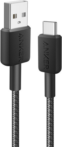 Anker 322 USB-A to USB-C Cable Nylon 1.8M Black