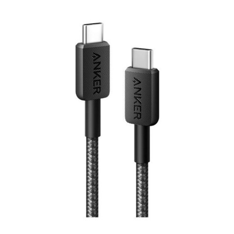 Anker 322 USB-C to USB-C Cable Nylon (1.8M Braided Black) 60W