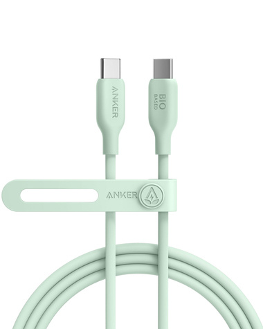 Anker 543 Eco-friendly Bio-TPU C-C Green 1.8m
