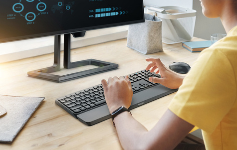 Philips 6000 series US International Wireless keyboard-mouse combo