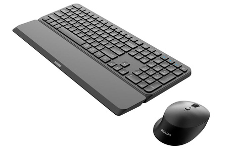 Philips wireless Keyboard and Mouse Set SPT6607B - Black