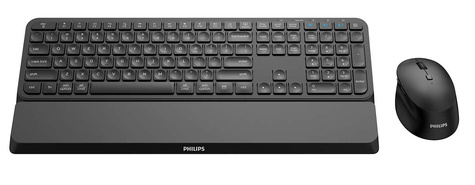 Philips 6000 series US International Wireless keyboard-mouse combo