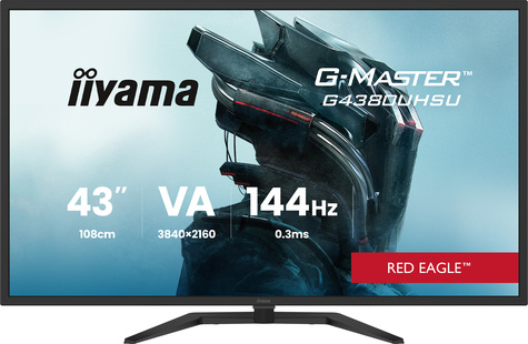 Iiyama 43"W LCD 4K UHD Gaming VA 144 Hz