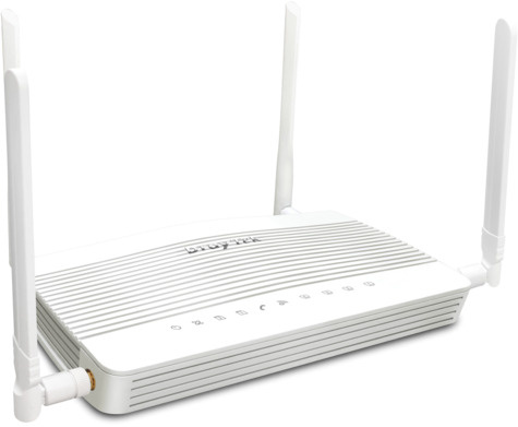 DrayTek Vigor C510ax 5G modem met Dual SIM card slot 802.11ax (2,4Ghz + 5Ghz), 1 Gigabit WAN, 4 Gigabit