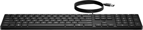 HP HP 320K WD KBD EMEA-INTL English Loc-Euro plug QWERTY