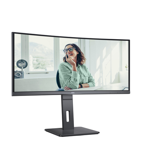 AOC Curved Display CU34P3CV - 86.36 cm (34") - 3440 x 1440 Quad HD